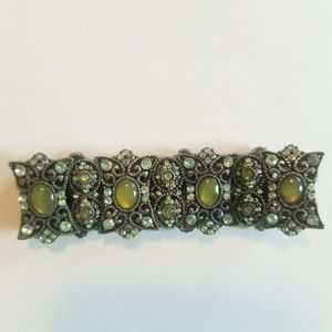 Green Jeweled Bracelet